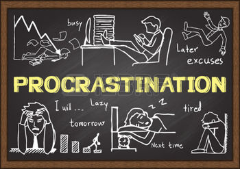 42287167-doodles-about-procrastination-on-chalkboard